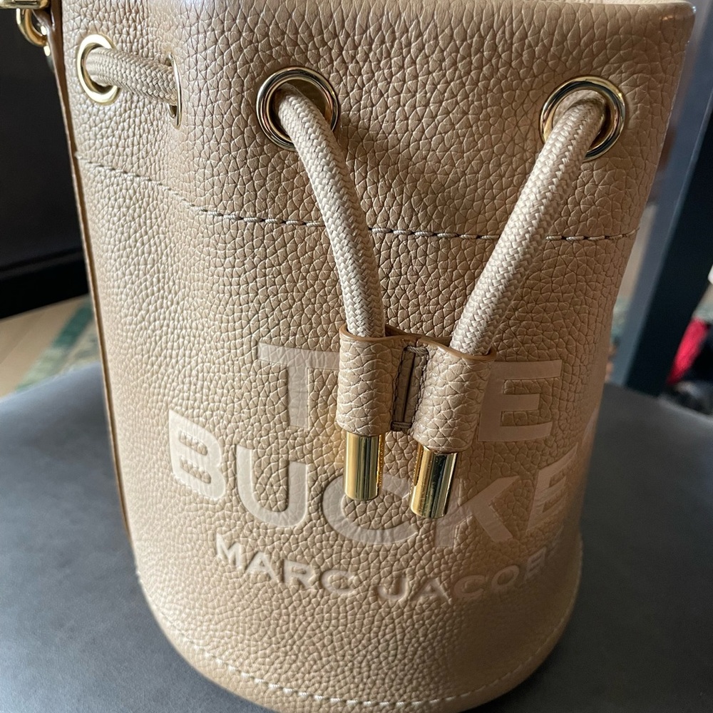 Marc Jacobs Beige Bucket Bag